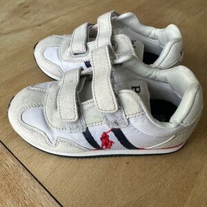Polo Kids White Shoes